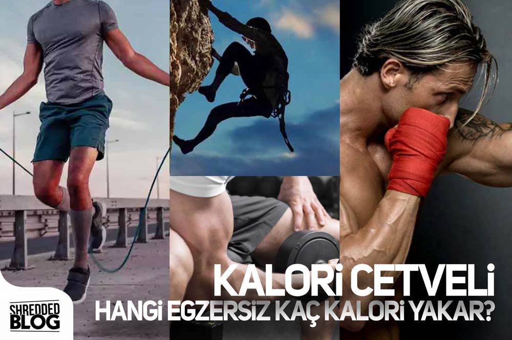 Kalori Cetveli | Hangi Egzersiz Kaç Kalori Yakar?