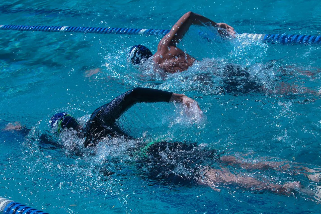 swimming