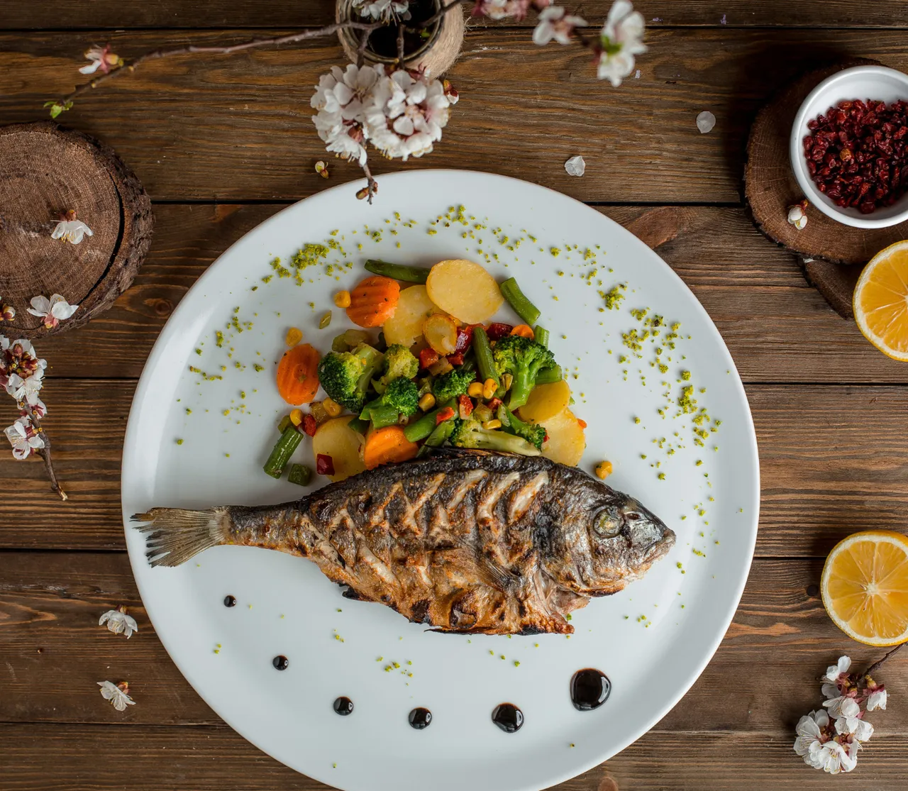 repas de poisson