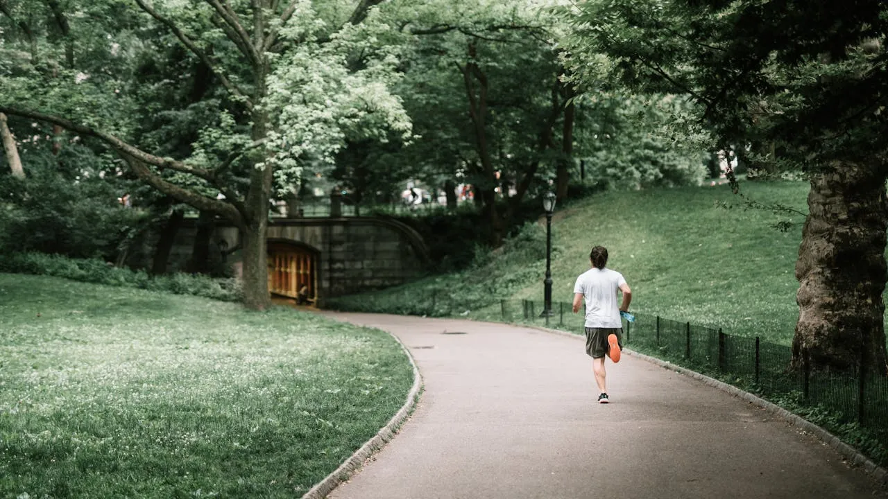 jogging