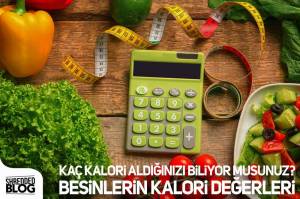 Kaç Kalori Aldığınızı Biliyor Musunuz? Besinlerin Kalori Değerleri Kaç Kalori Aldığınızı Biliyor Musunuz? Besinlerin Kalori Değerleri
