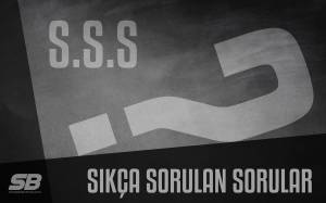 Sıkça Sorulan Önemli Sorular Sıkça Sorulan Önemli Sorular