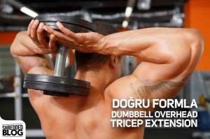 Doğru Formla Dumbbell Overhead Tricep Extension Doğru Formla Dumbbell Overhead Tricep Extension